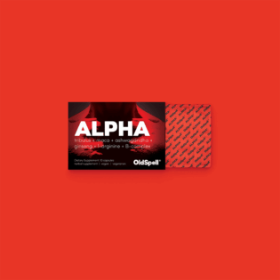 OldSpell ALPHA. Natural Supplement for men