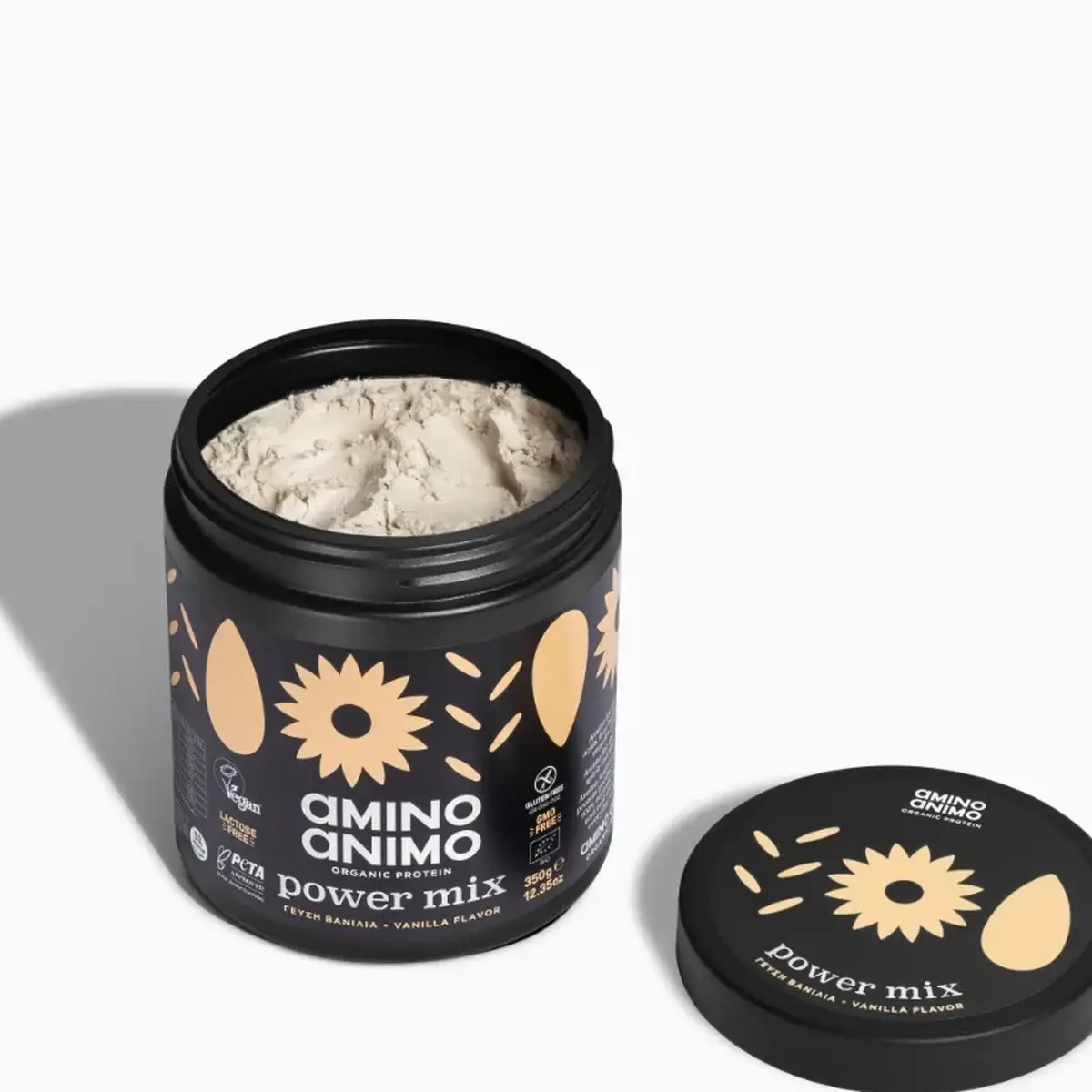 Φυτική Πρωτεΐνη Power Mix Vanilla 350g - Image 3