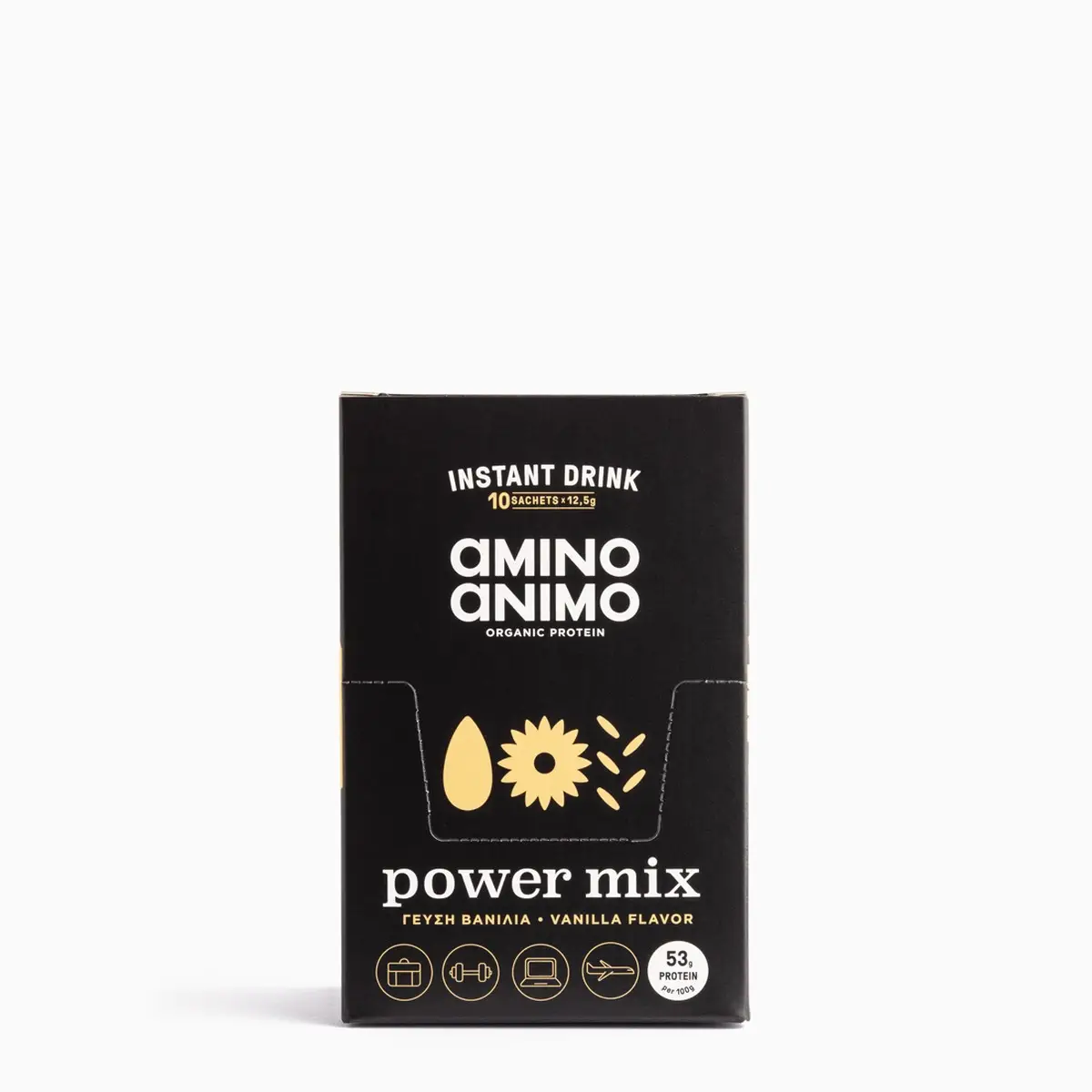 Travel Pack Πρωτεΐνης Power Mix Vanilla - Image 5