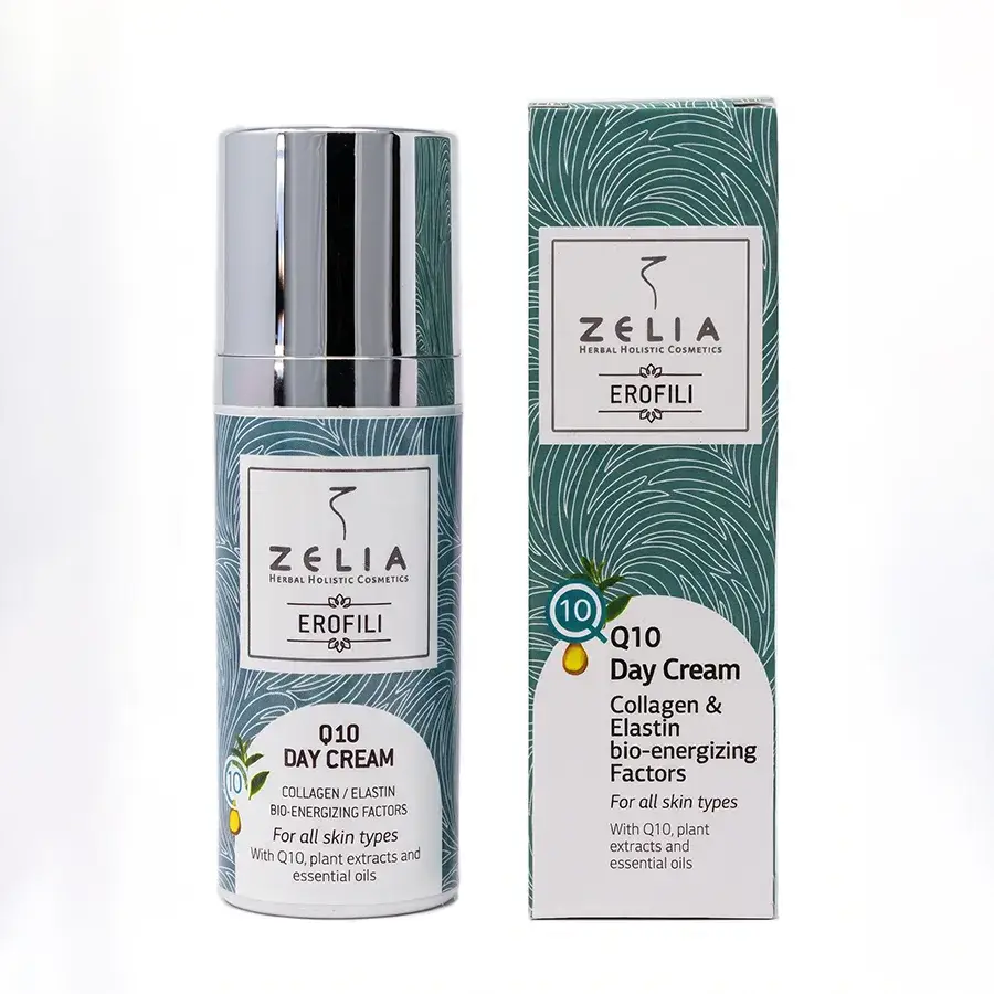 Zelia Cosmetics EROFILI Ενυδατική Κρέμα Ημέρας με Q10 & Χαλκό 50ml - Image 2