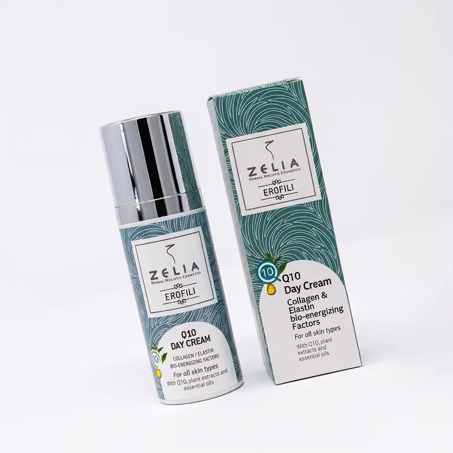 Zelia Cosmetics EROFILI Ενυδατική Κρέμα Ημέρας με Q10 & Χαλκό 50ml