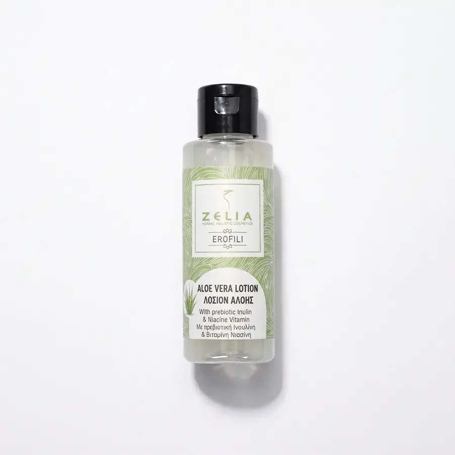 Zelia Cosmetics EROFILI Λοσιόν Αλόης με Πρεβιοτικά & Νιασιναμίδη 100mlc - Image 3